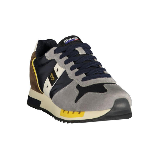 Blauer Gray Polyester Sneaker Blauer