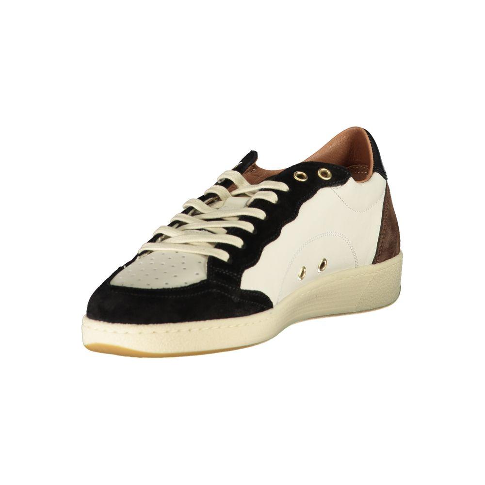 Blauer White Polyester Sneaker Blauer