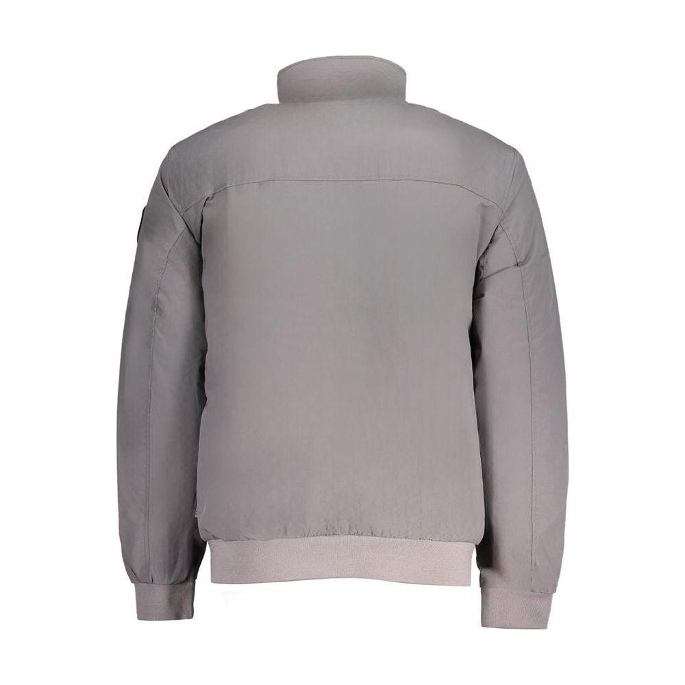 Napapijri Gray Polyamide Jacket Napapijri