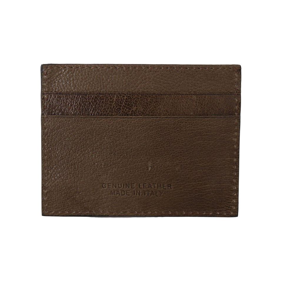 Billionaire Italian Couture Elegant Turtledove Leather Men's Wallet Wallet Billionaire Italian Couture