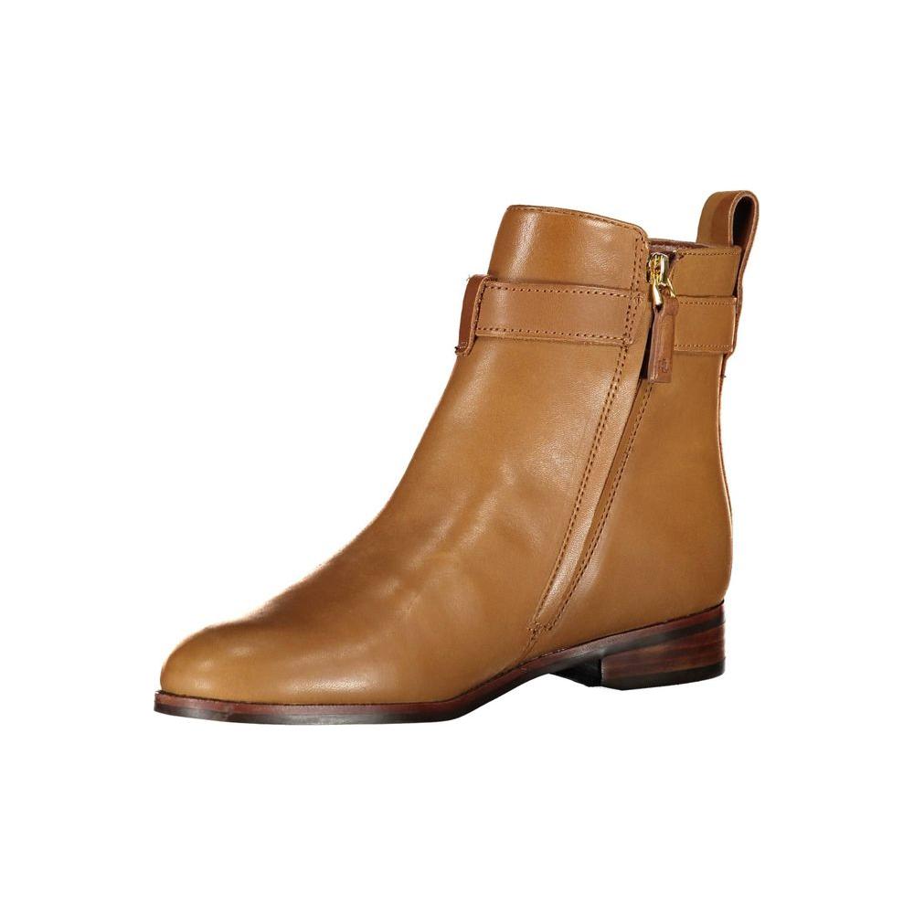 Ralph Lauren Brown Polyester Boot Ralph Lauren