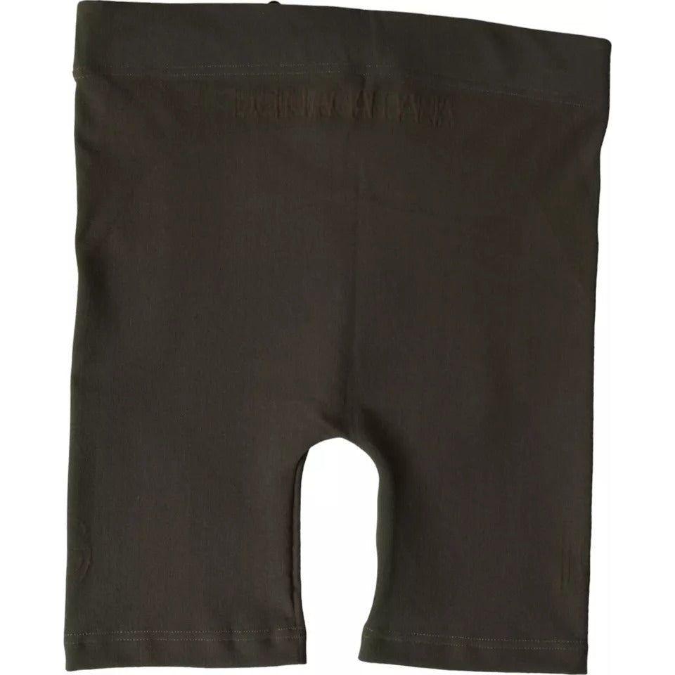 Dolce & Gabbana Brown Cotton Stretch Boxer Shorts Underwear Dolce & Gabbana