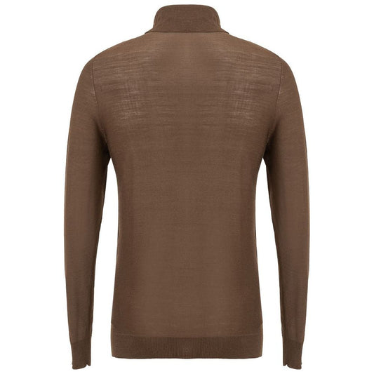 Brioni Brown Cashmere Sweater Brioni