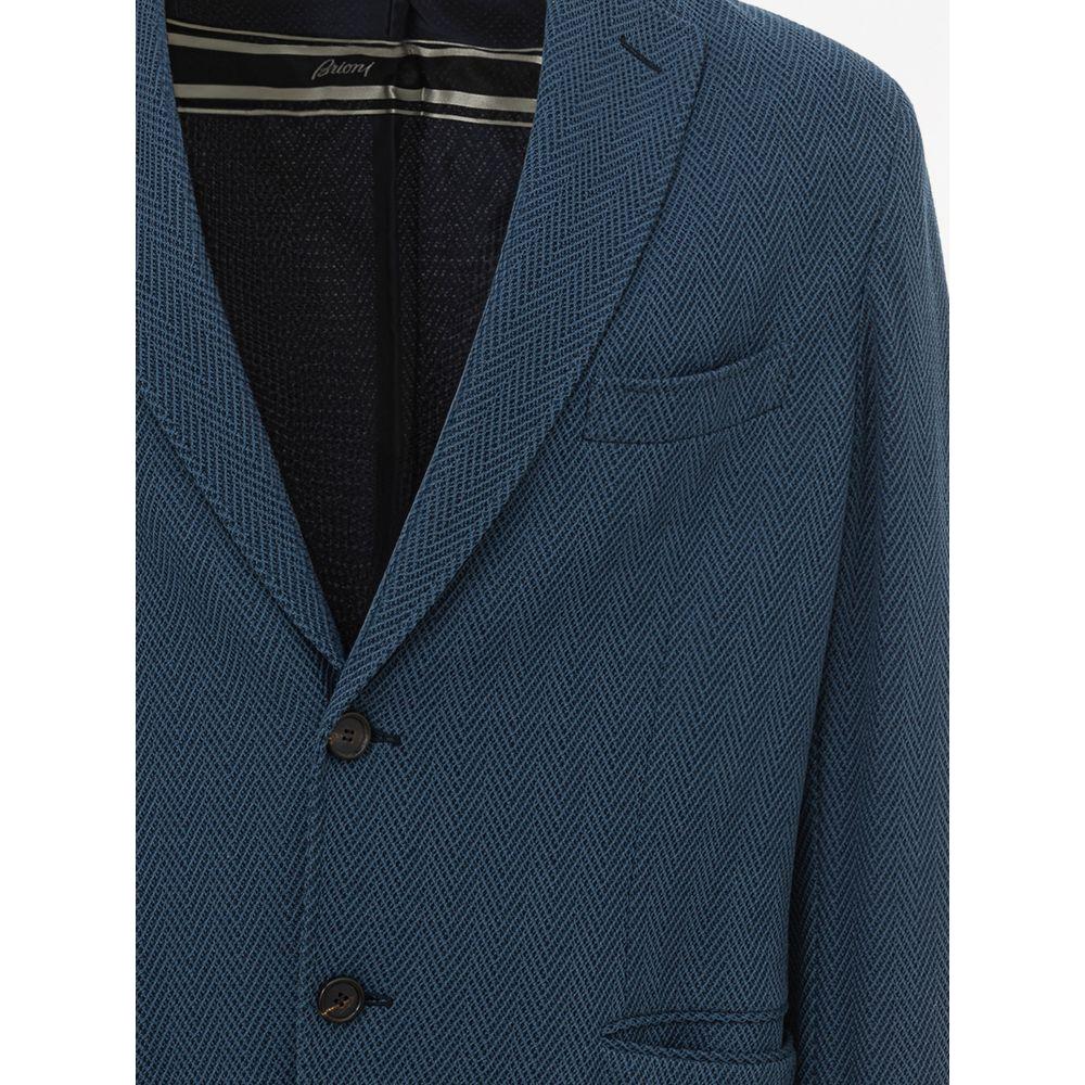 Brioni Blue Wool Blazer Brioni