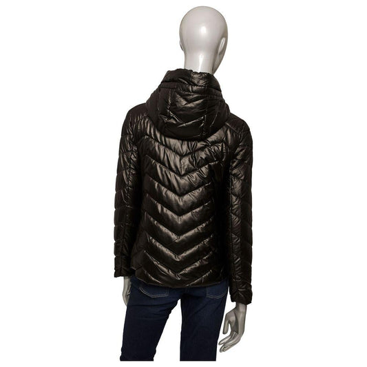 Baldinini Trend Black Polyester Women Jacket Baldinini Trend