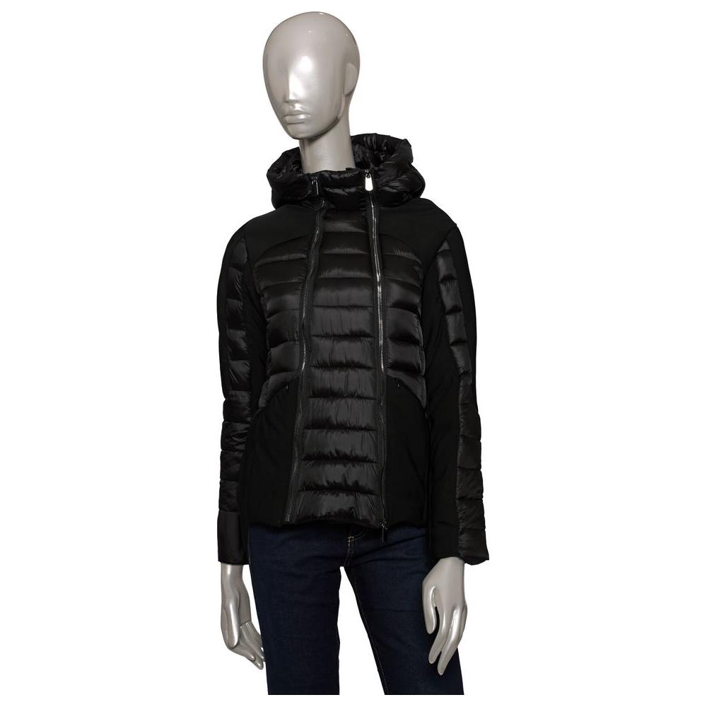 Baldinini Trend Black Polyester Women Jacket Baldinini Trend