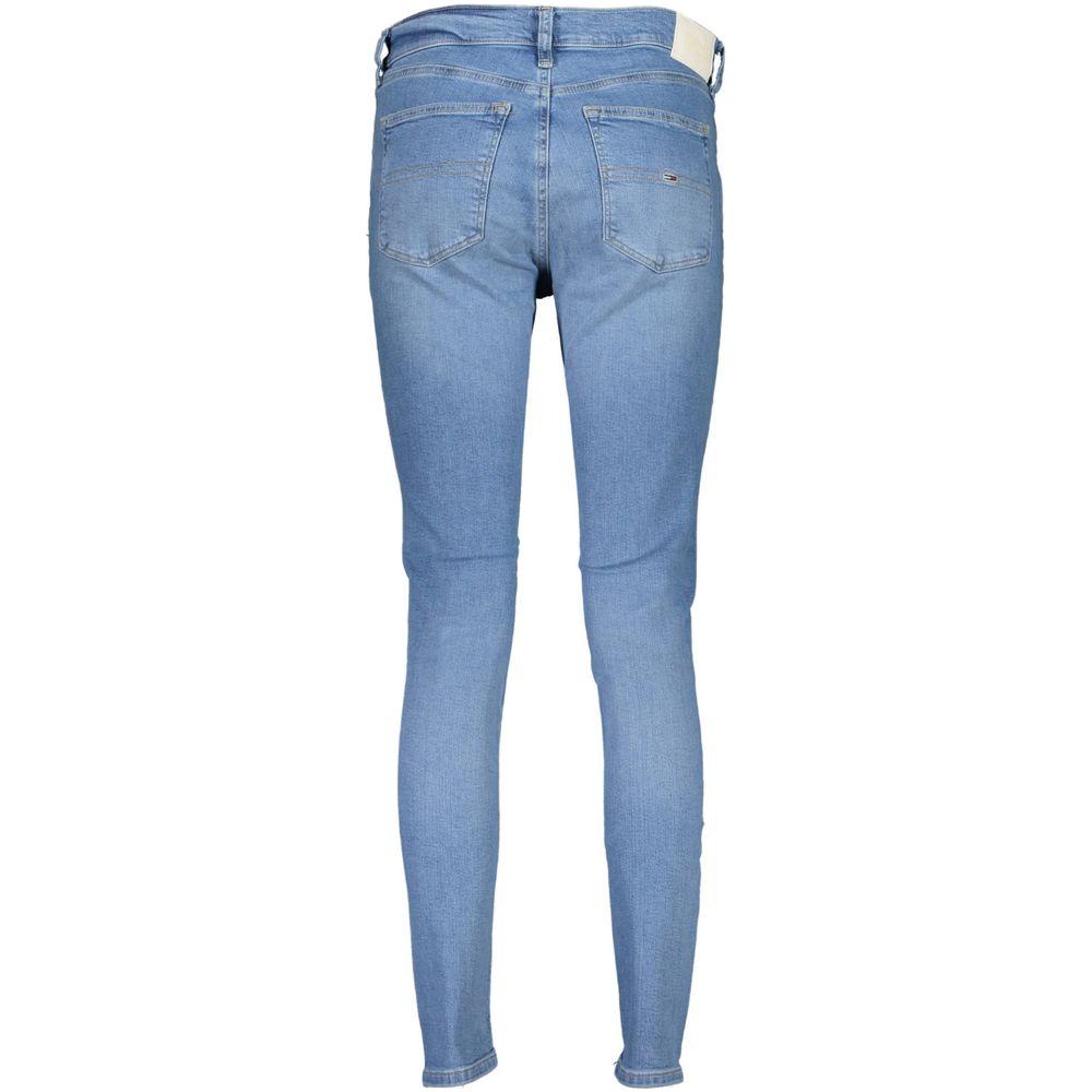 Tommy Hilfiger Light Blue Cotton Jeans & Pant