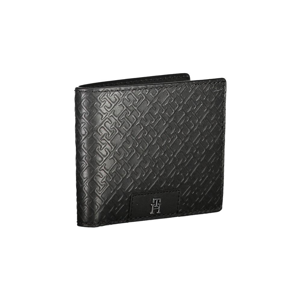 Tommy Hilfiger Black Leather Wallet Tommy Hilfiger