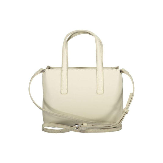 Calvin Klein Beige Polyester Handbag Calvin Klein