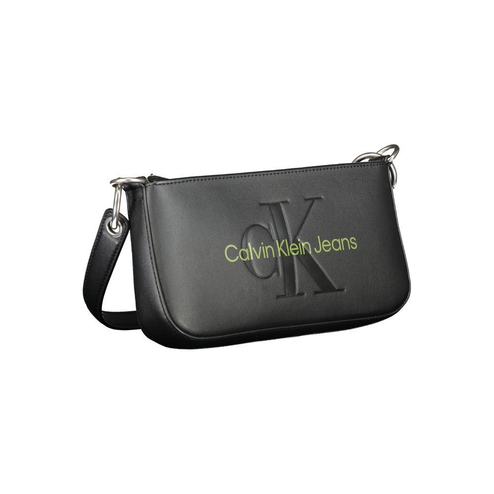 Calvin Klein Black Polyethylene Handbag Calvin Klein