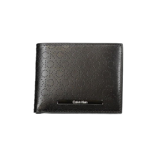 Calvin Klein Black Leather Wallet Calvin Klein