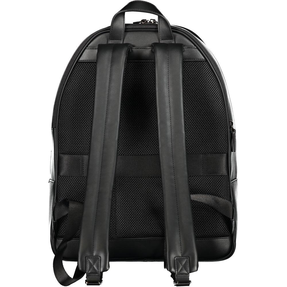 Tommy Hilfiger Black Polyester Backpack Tommy Hilfiger