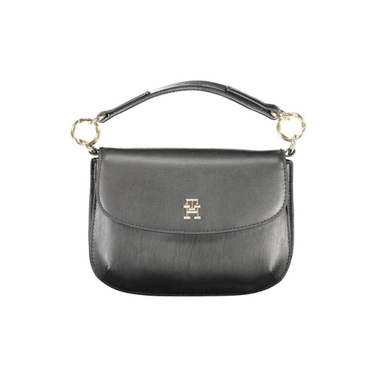 Tommy Hilfiger Black Polyethylene Handbag Tommy Hilfiger