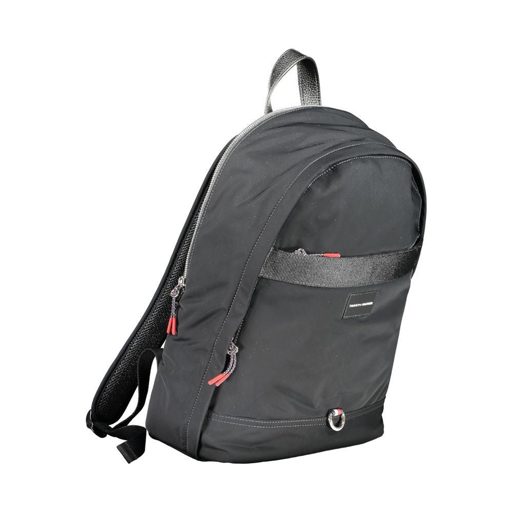 Tommy Hilfiger Black Polyester Backpack Tommy Hilfiger