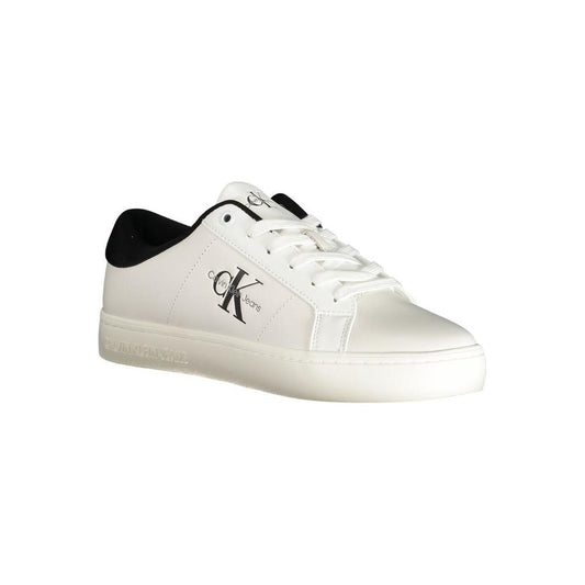 Calvin Klein White Polyester Sneaker Calvin Klein