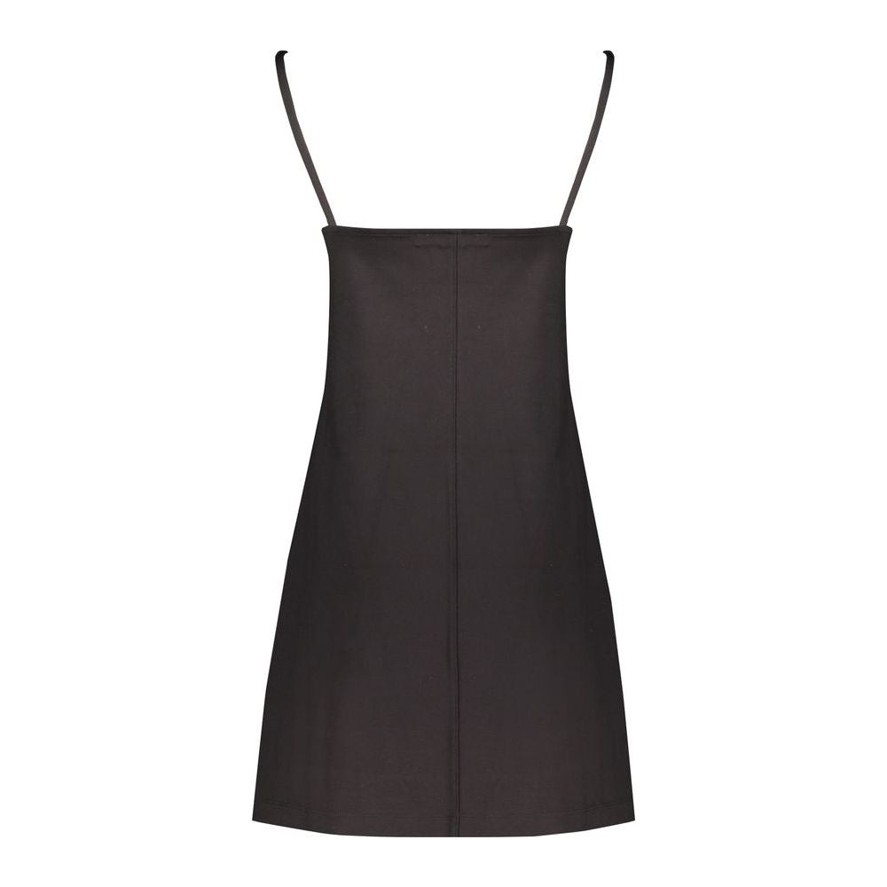 Calvin Klein Black Elastane Dress Calvin Klein