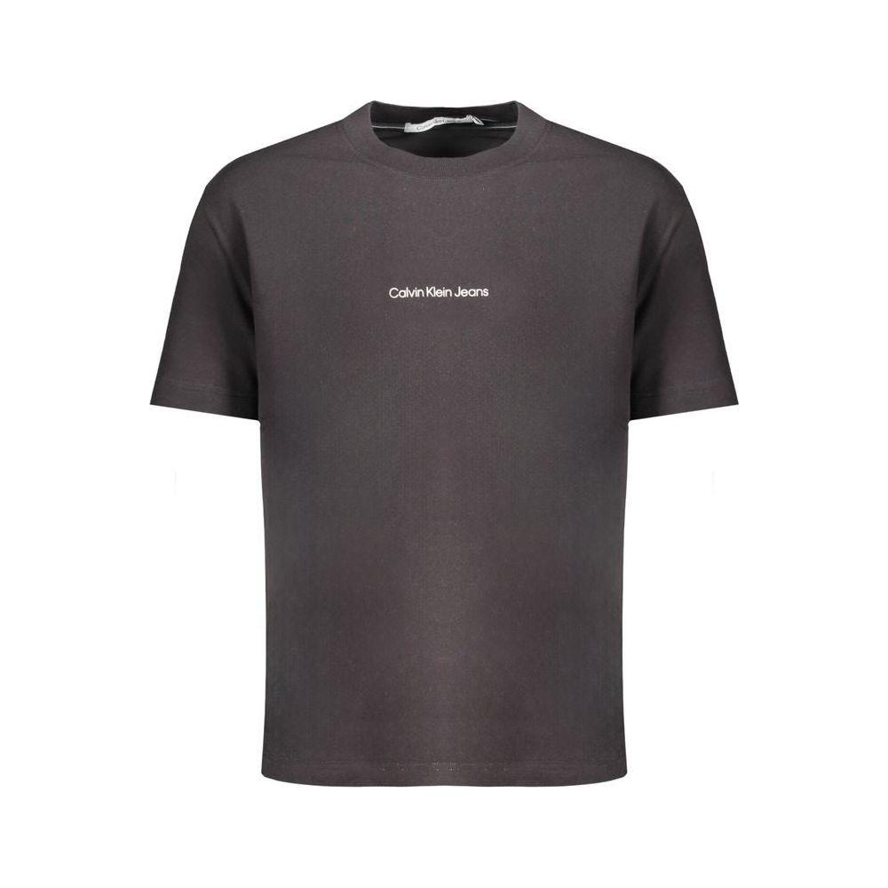 Calvin Klein Black Cotton T-Shirt Calvin Klein