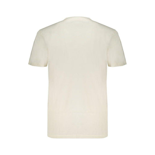 Calvin Klein White Cotton T-Shirt Calvin Klein