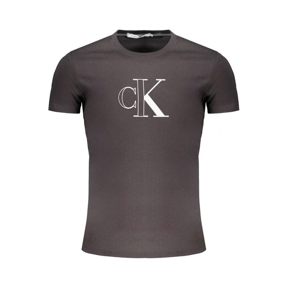 Calvin Klein Black Cotton T-Shirt Calvin Klein