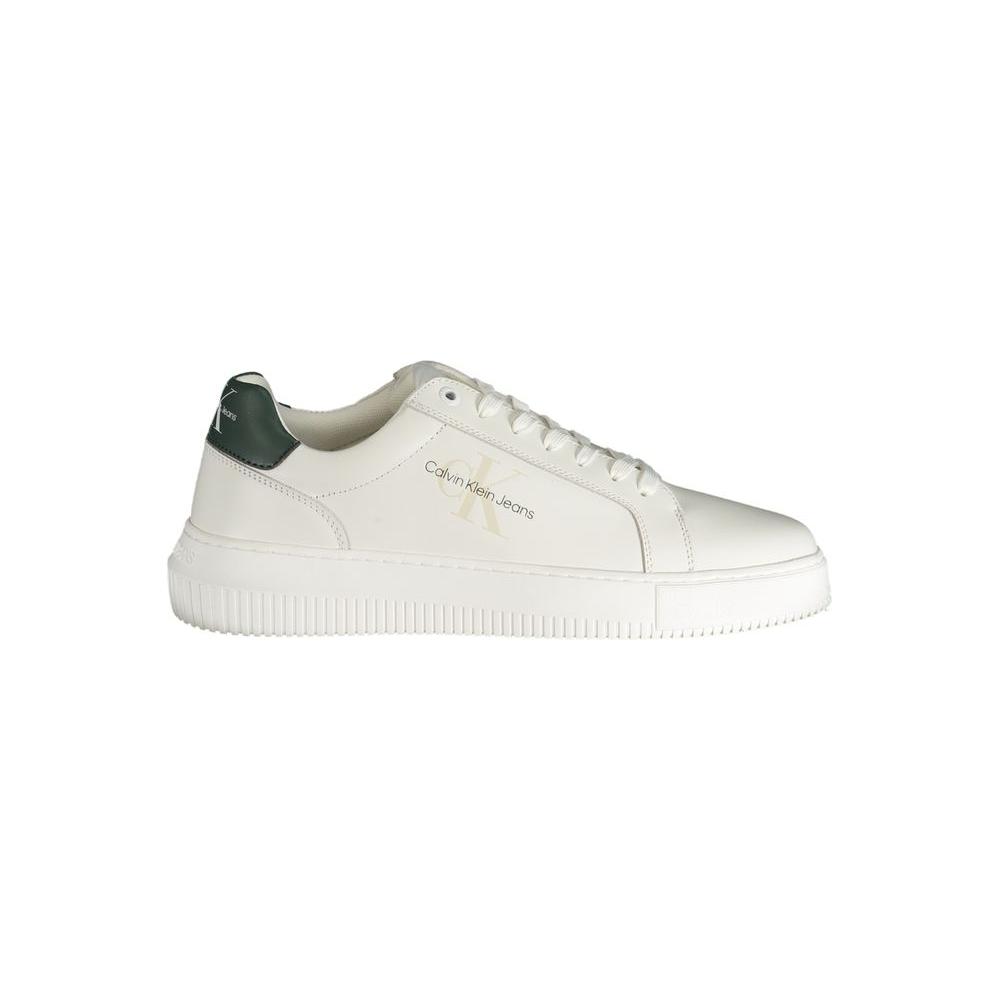 Calvin Klein White Polyester Sneaker Calvin Klein