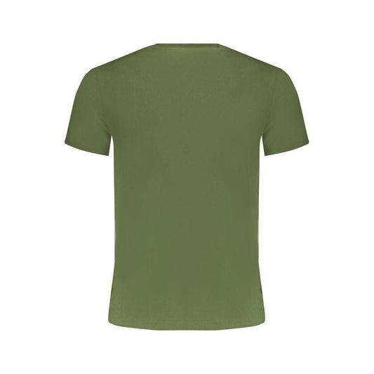 Timberland Green Cotton Men T-Shirt Timberland