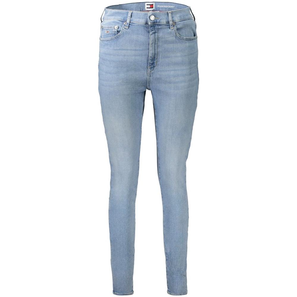 Tommy Hilfiger Light Blue Cotton Women Skinny Jean Tommy Hilfiger