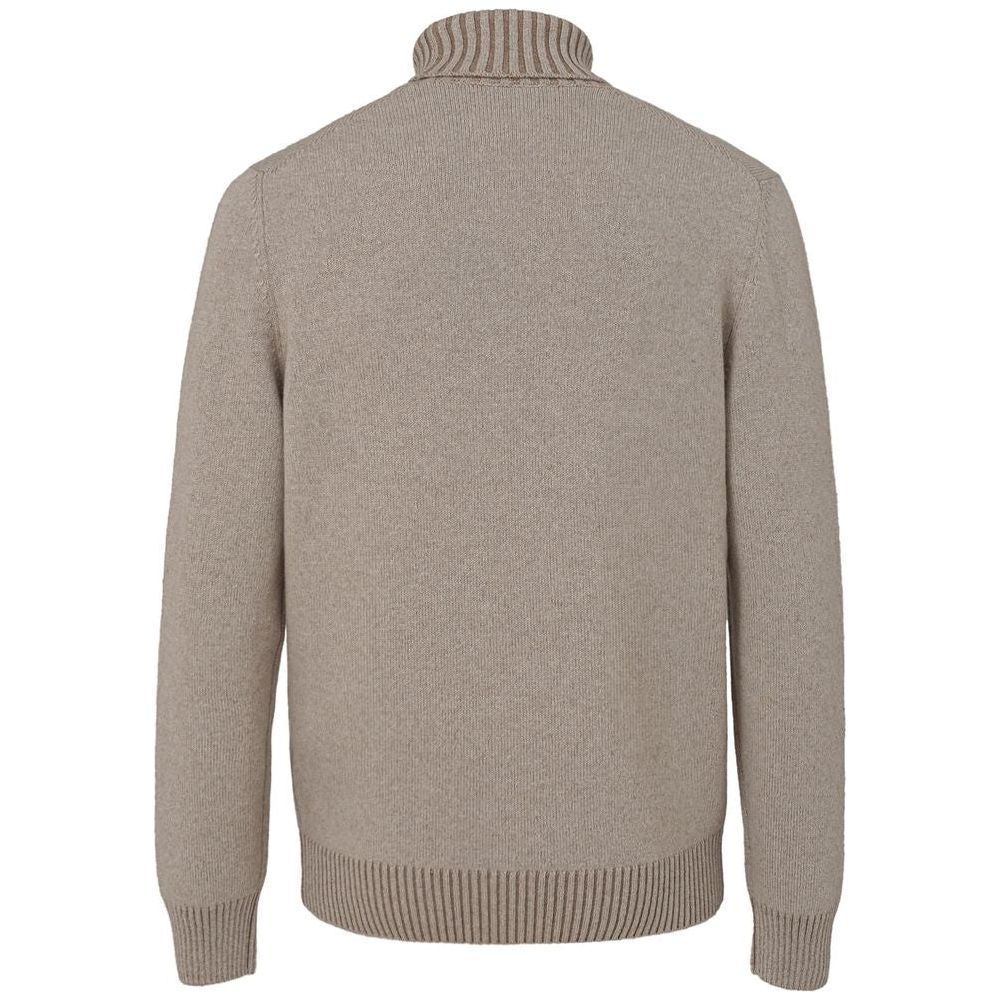 Gran Sasso Beige Cashmere Sweater Gran Sasso