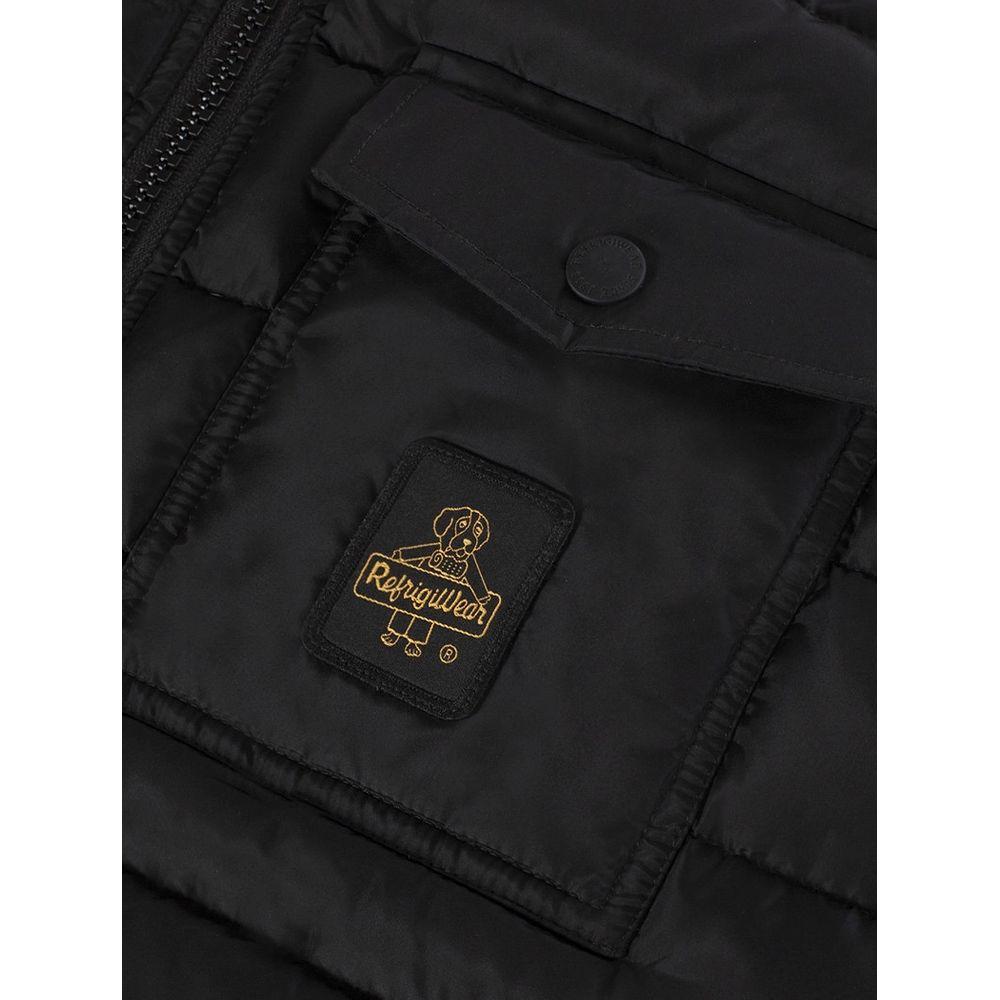 Refrigiwear Black Nylon Jacket Refrigiwear