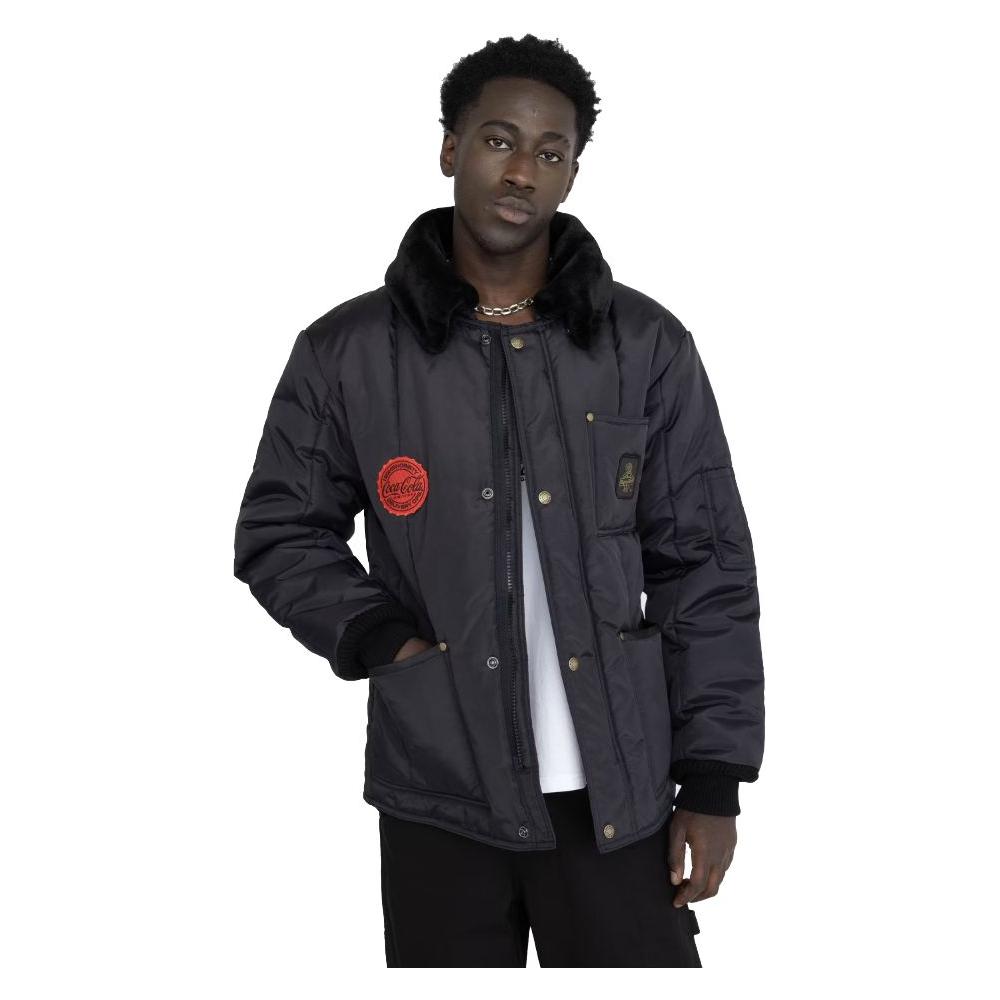 Refrigiwear Black Nylon Jacket Refrigiwear