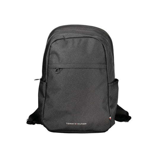 Tommy Hilfiger Black Polyester Backpack Tommy Hilfiger