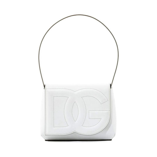 Dolce & Gabbana White Leather Handbag Dolce & Gabbana