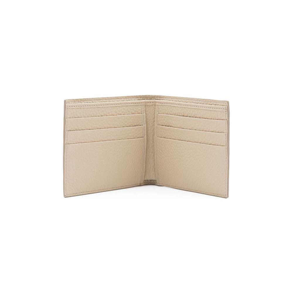 Dolce & Gabbana Beige Leather Wallet Dolce & Gabbana