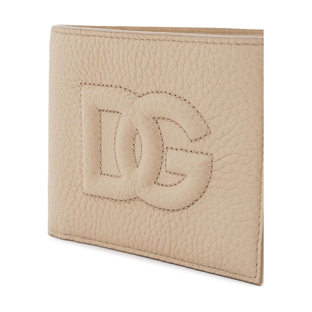 Dolce & Gabbana Beige Leather Wallet Dolce & Gabbana