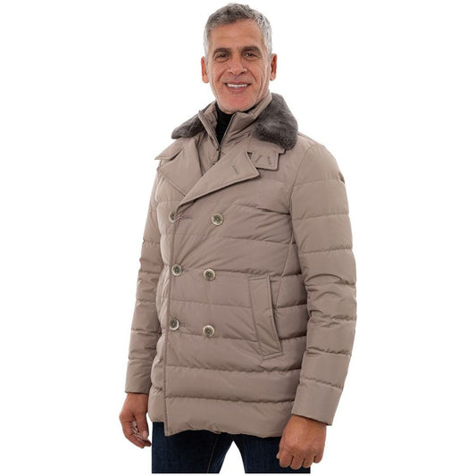 Herno Gray Polyester Jacket Herno