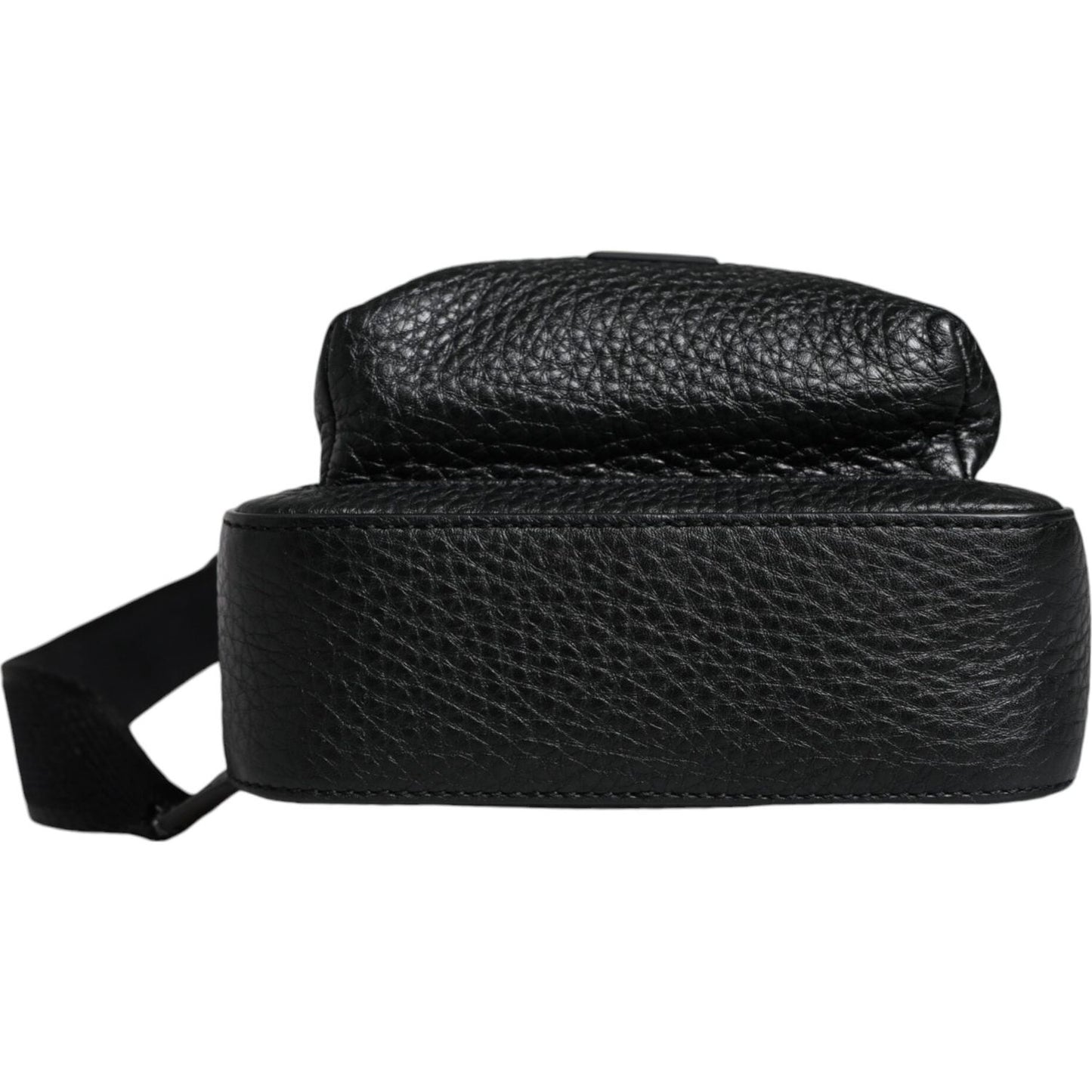 Dolce & Gabbana Black Calfskin Leather Logo Plaque Bodybag Bag Dolce & Gabbana