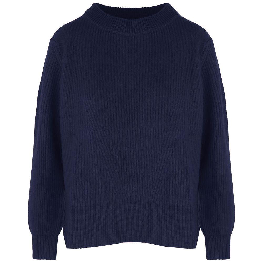 Malo Blue Cashmere Sweater Malo