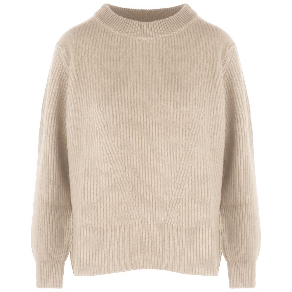 Malo Beige Cashmere Sweater Malo