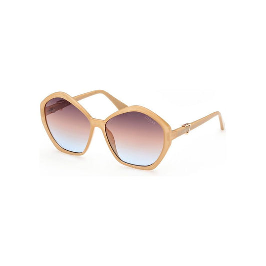 Guess Beige Injected Sunglasses