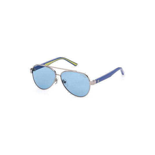 Guess Gray Metal Sunglasses