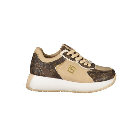 Laura Biagiotti Beige Polyethylene Sneaker Laura Biagiotti