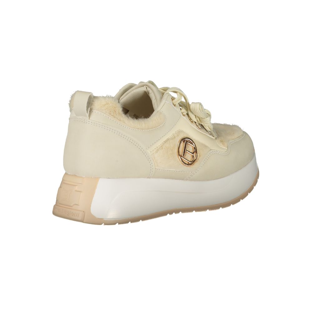 Laura Biagiotti Beige Polyethylene Sneaker Laura Biagiotti