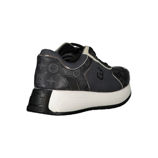 Laura Biagiotti Black Polyethylene Sneaker Laura Biagiotti