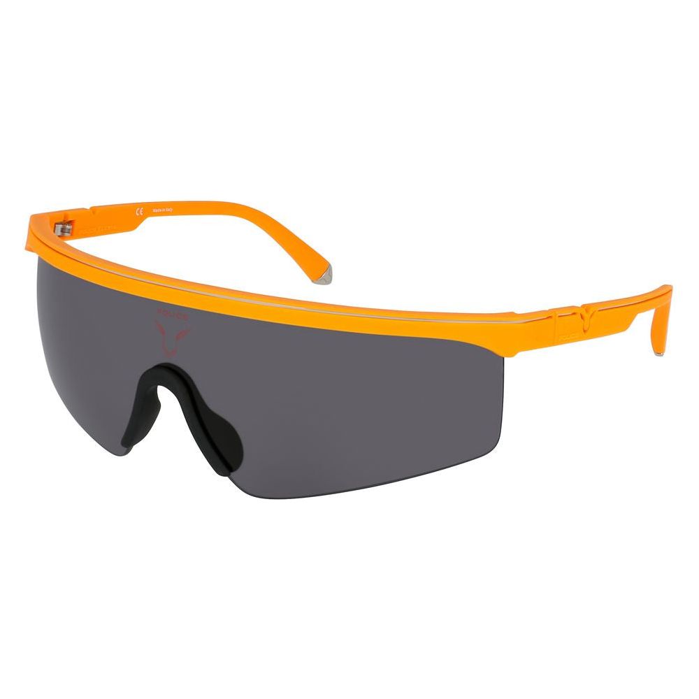 Police Orange Injected Sunglasses Police