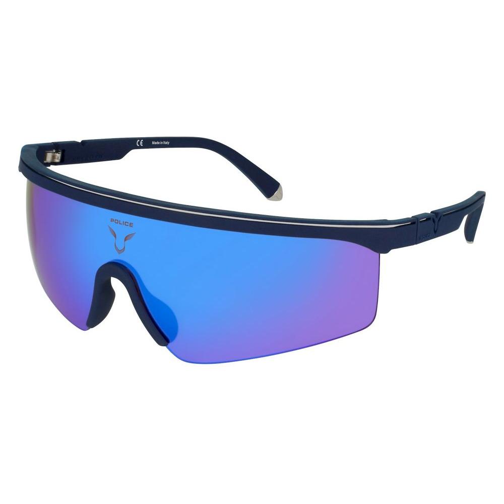 Police Blue Injected Sunglasses Police