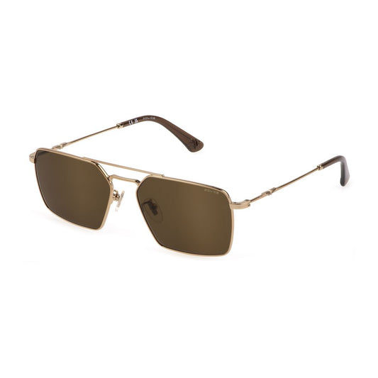 Police Gold Metal Sunglasses Police