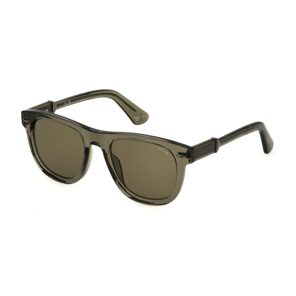 Police Green Acetate Sunglasses Police