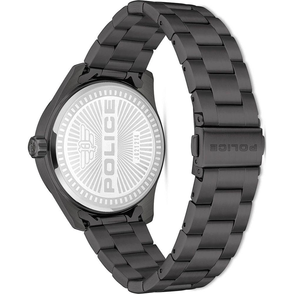 Police Gray Stainless Steel Watch Police