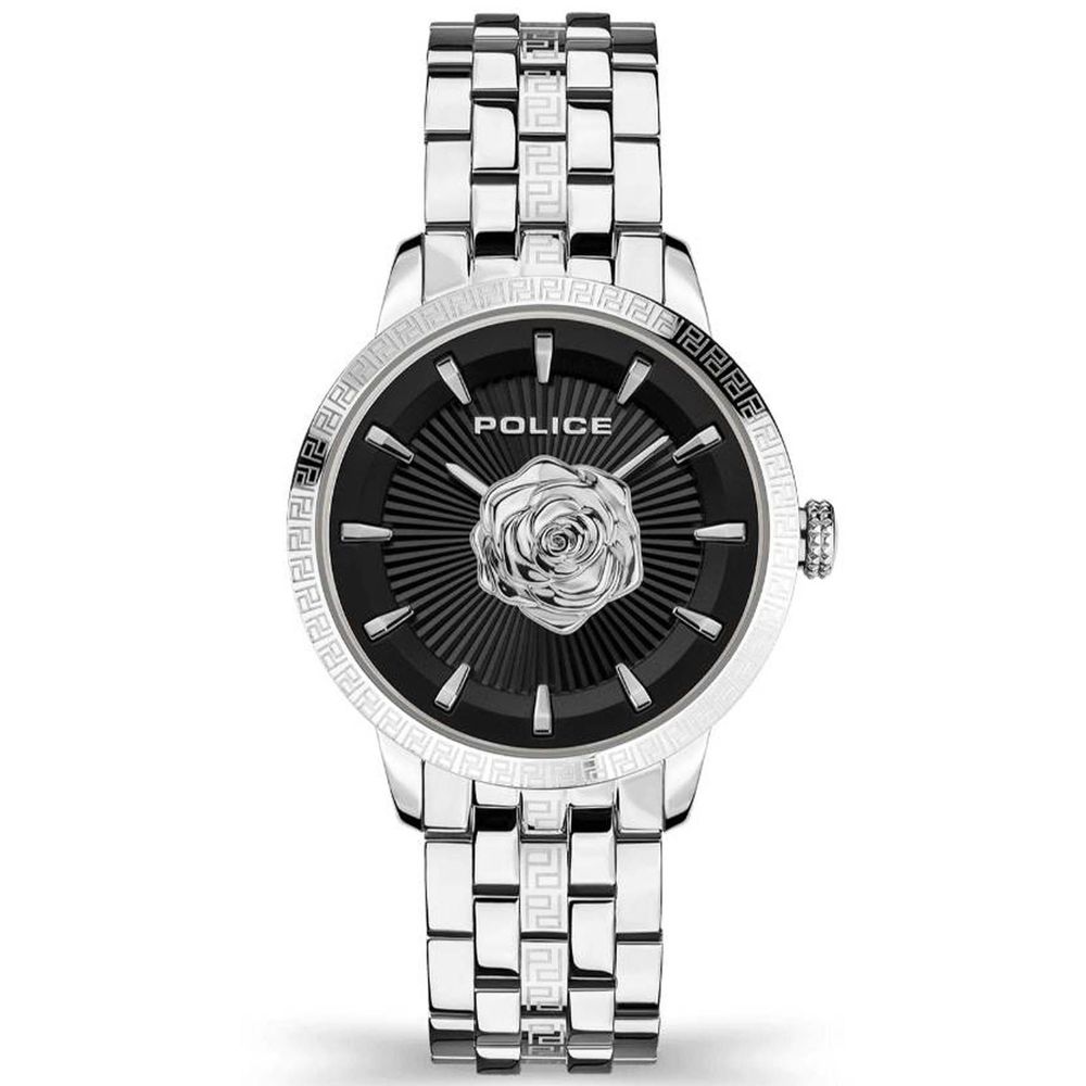 Police Gray Stainless Steel Watch Police