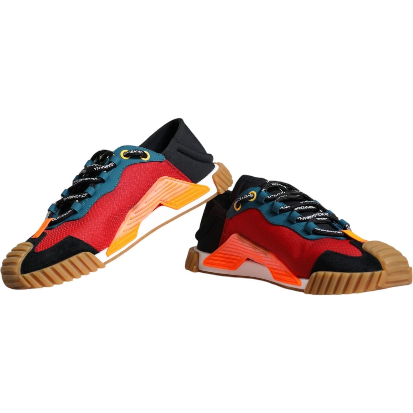 Dolce & Gabbana Multicolor NS1 Low Top Men Sneakers Shoes Dolce & Gabbana