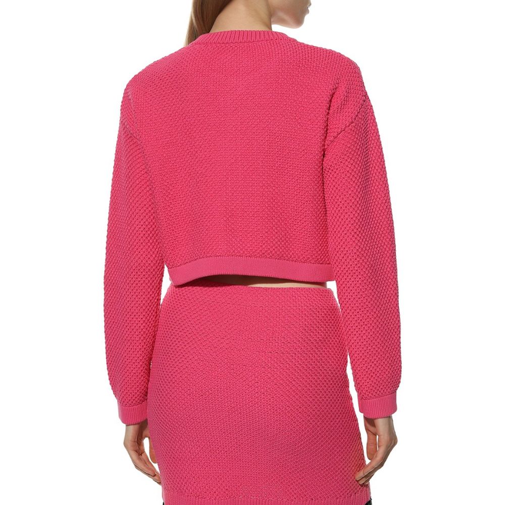 PINKO Fuchsia Cotton Sweater PINKO